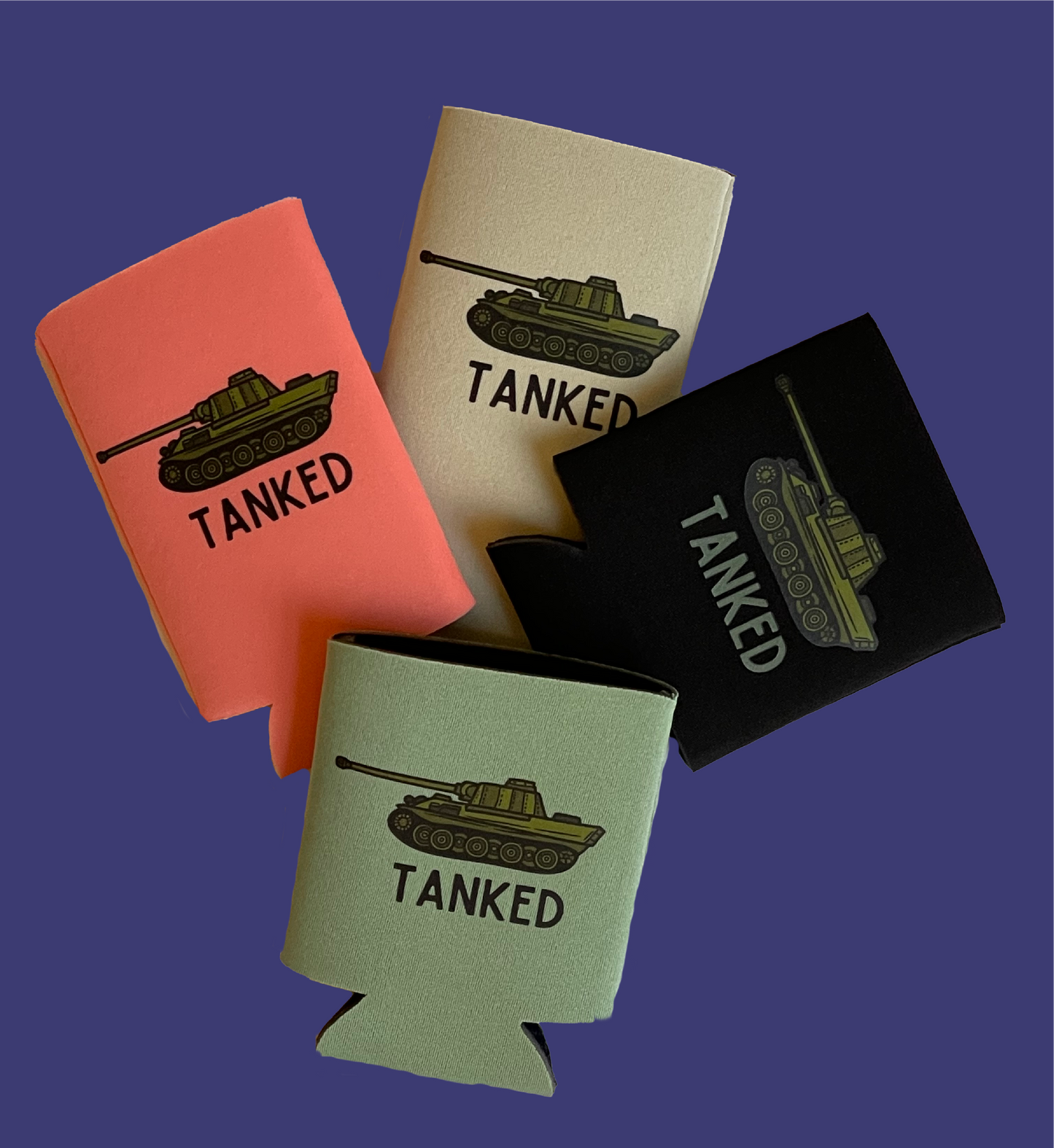 Tanked Can Koozie