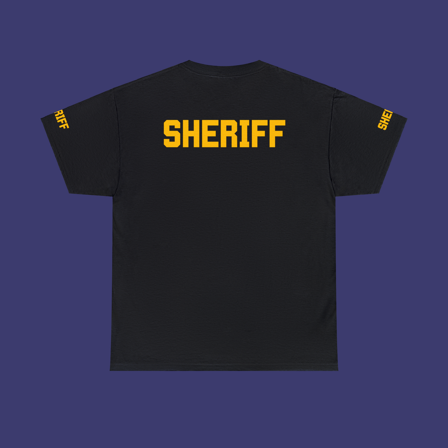 Sheriff T-Shirt with Old-Style Font