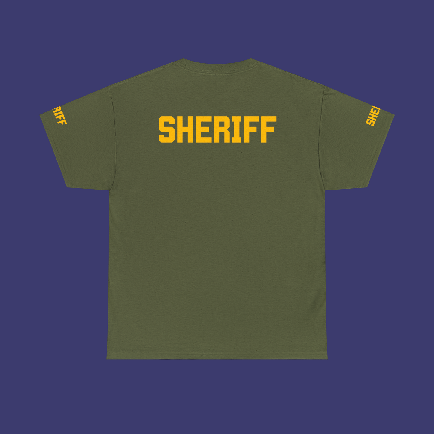 Sheriff T-Shirt with Old-Style Font