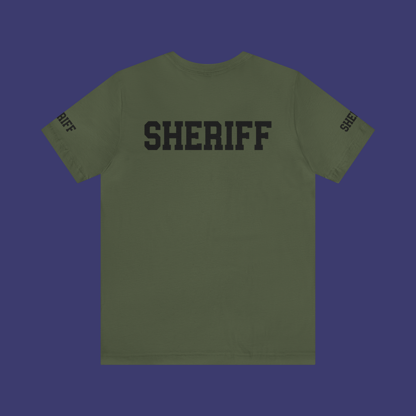 Sheriff T-Shirt with Old-Style Font