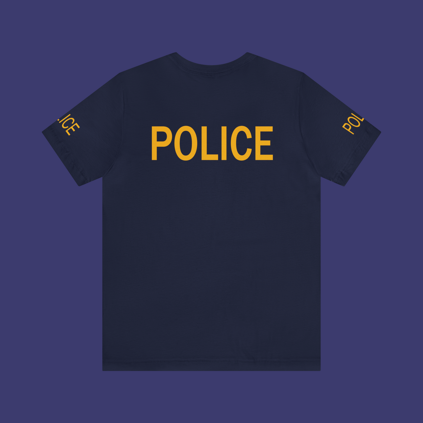 Police T-Shirt with Modern Font