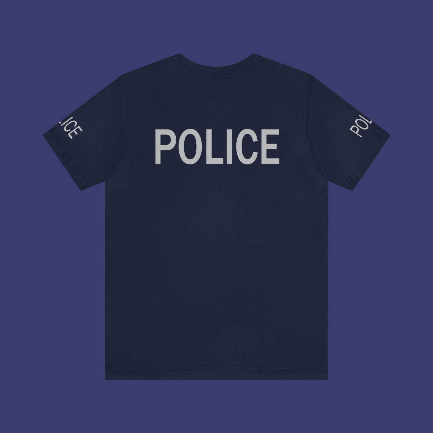 Police T-Shirt with Modern Font