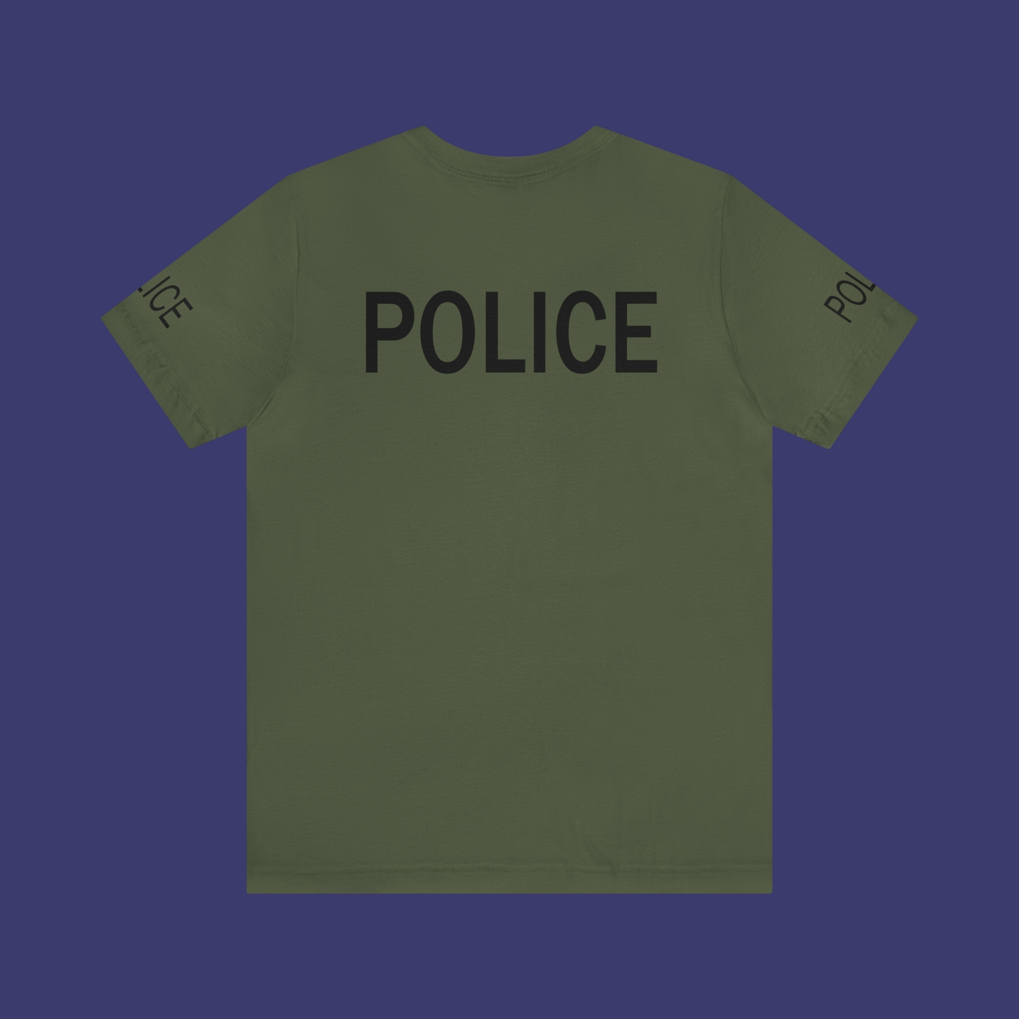 Police T-Shirt with Modern Font
