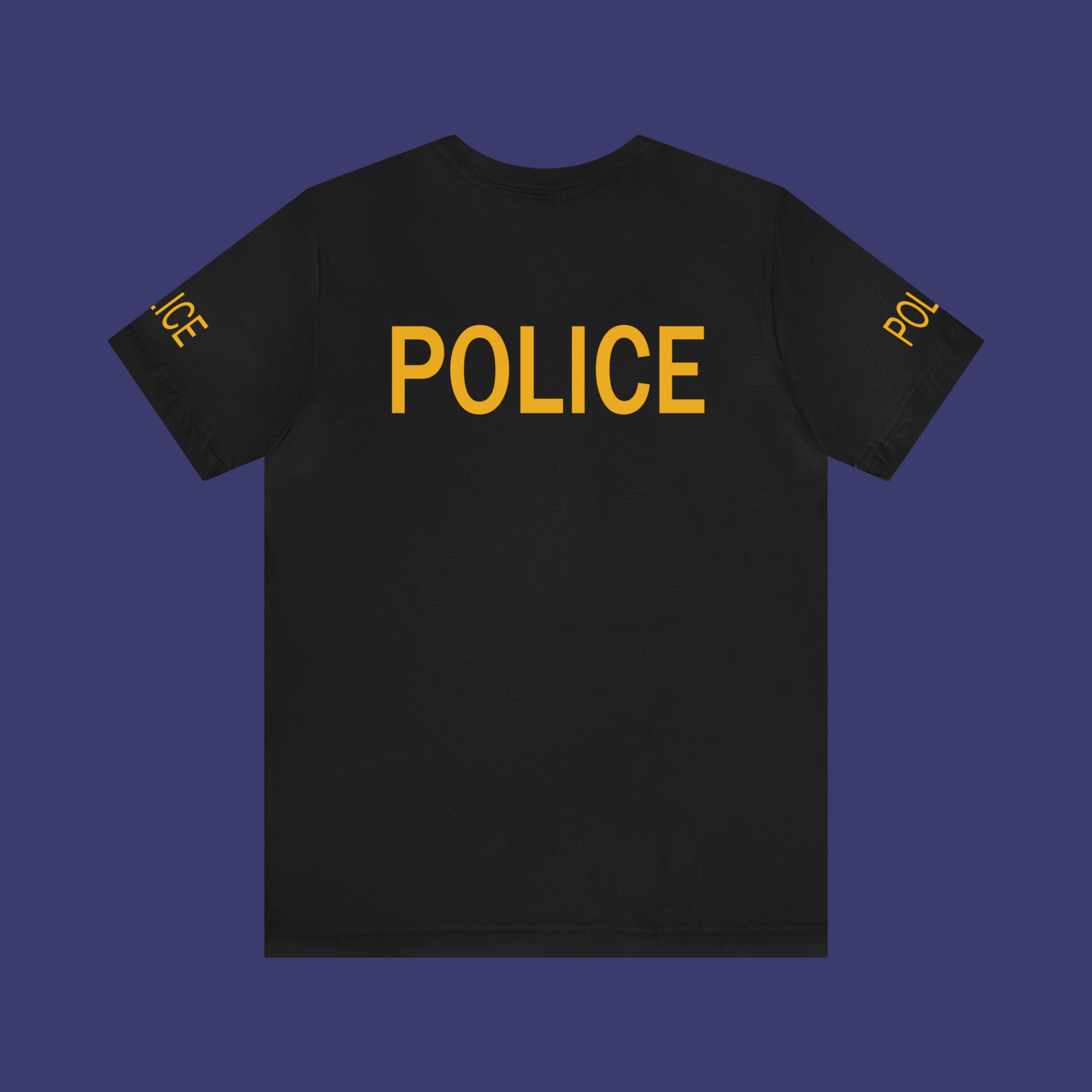 Police T-Shirt with Modern Font