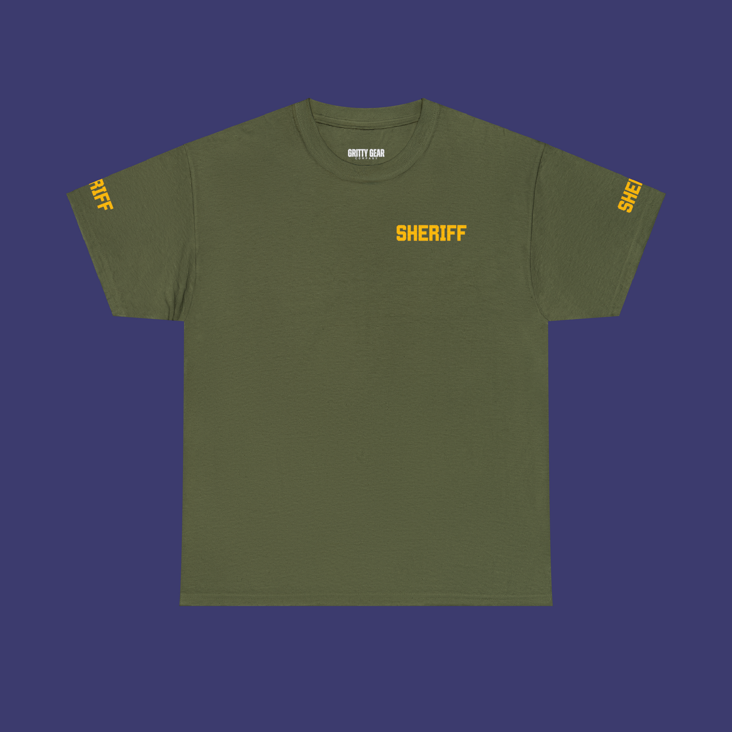 Sheriff T-Shirt with Old-Style Font