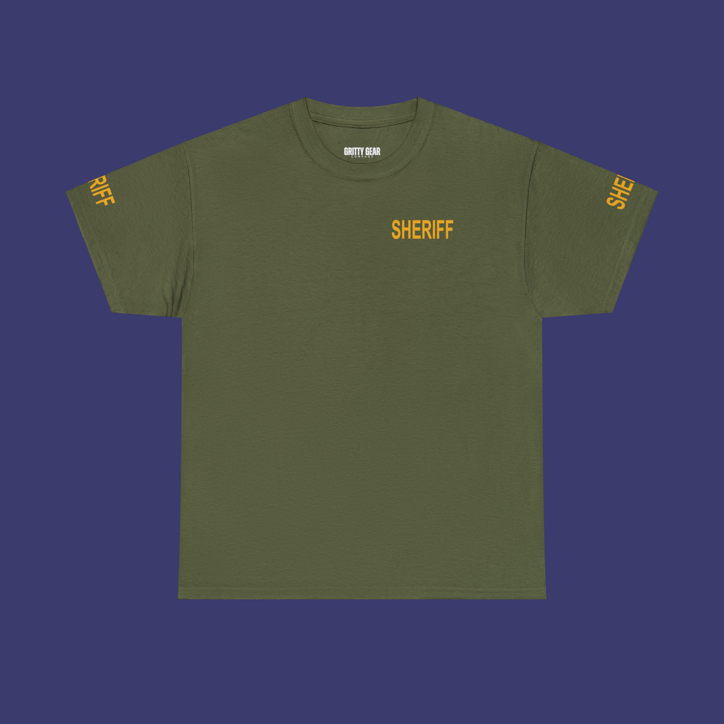 Sheriff T-Shirt with Modern Font