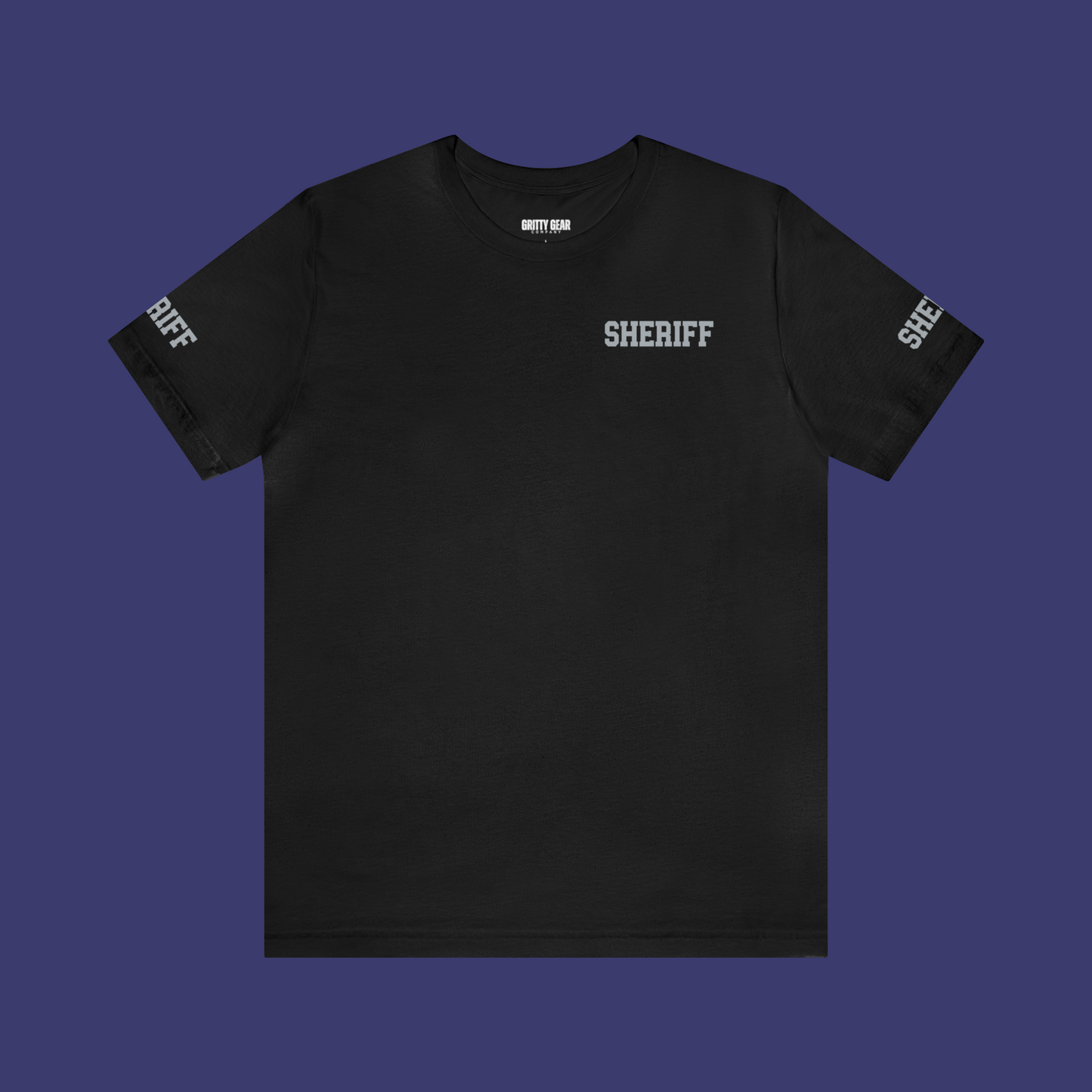 Sheriff T-Shirt with Old-Style Font