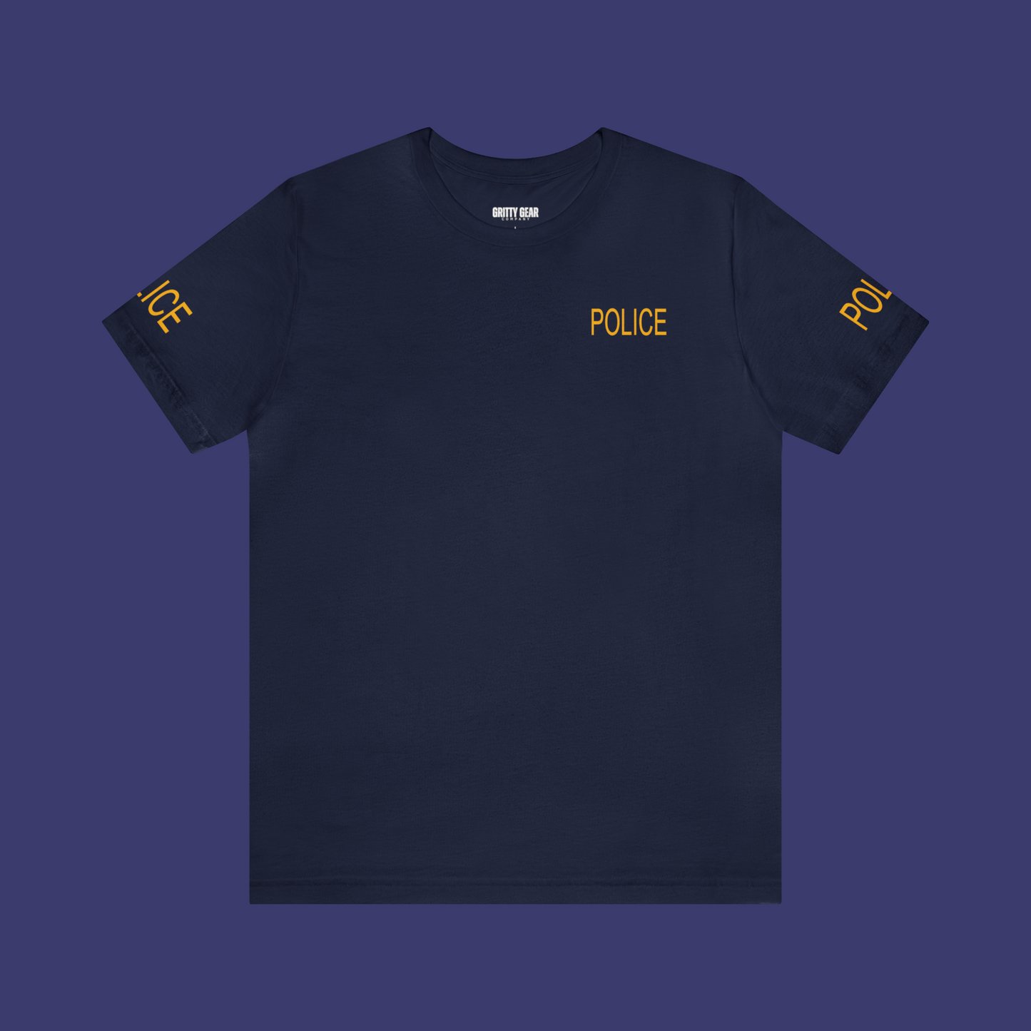 Police T-Shirt with Modern Font