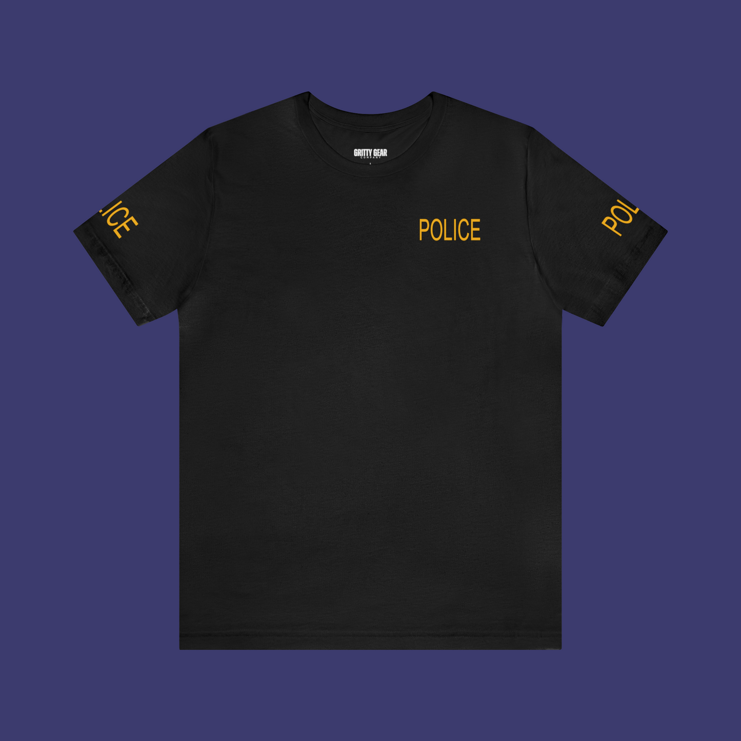 Police T-Shirt with Modern Font