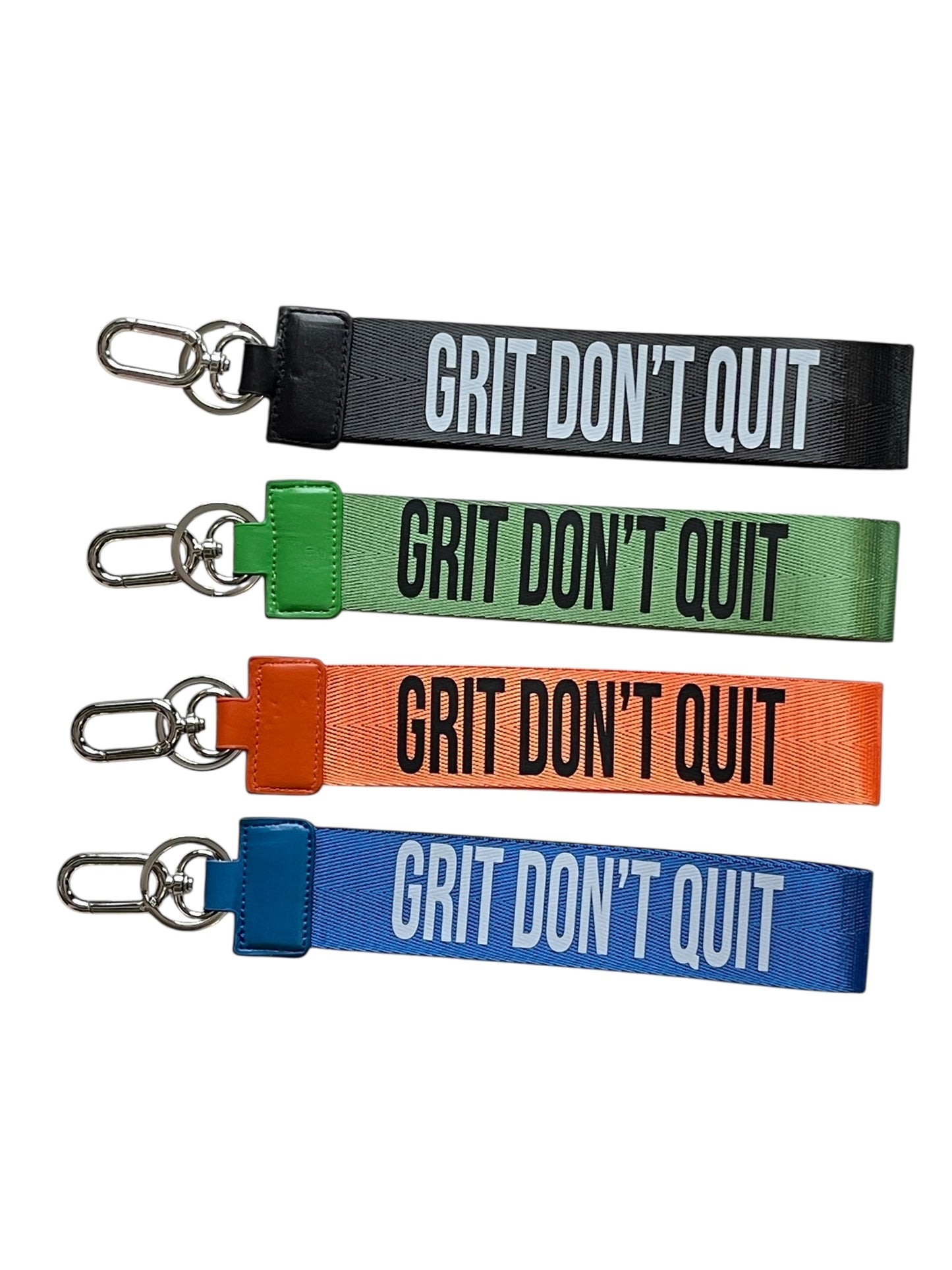 Grit Don't Quit Wristlet Keychain
