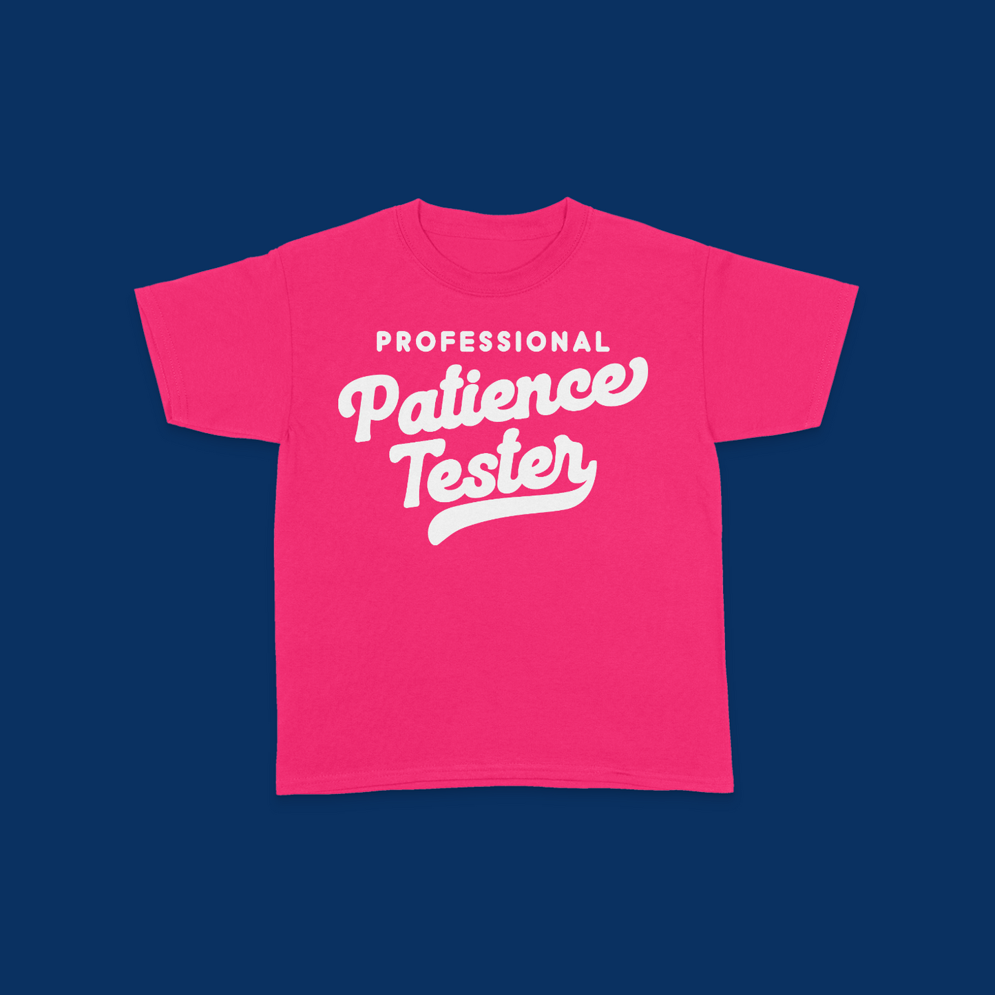 Professional Patience Tester Kids T-Shirt