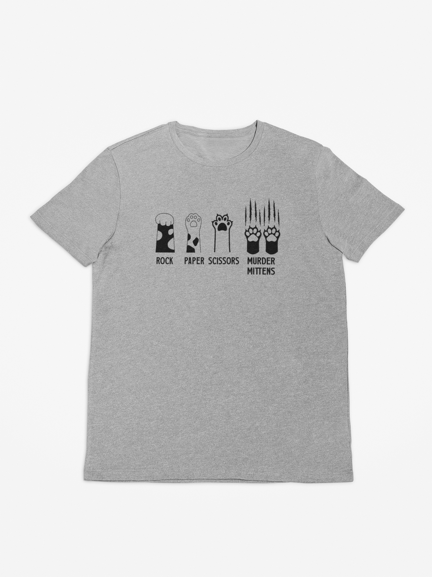Rock, Paper, Scissors, Murder Mittens T-Shirt