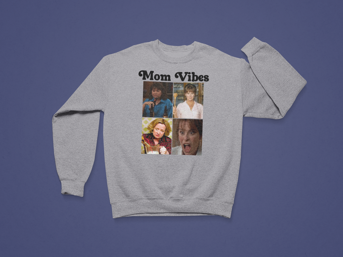 Mom Vibes Crewneck