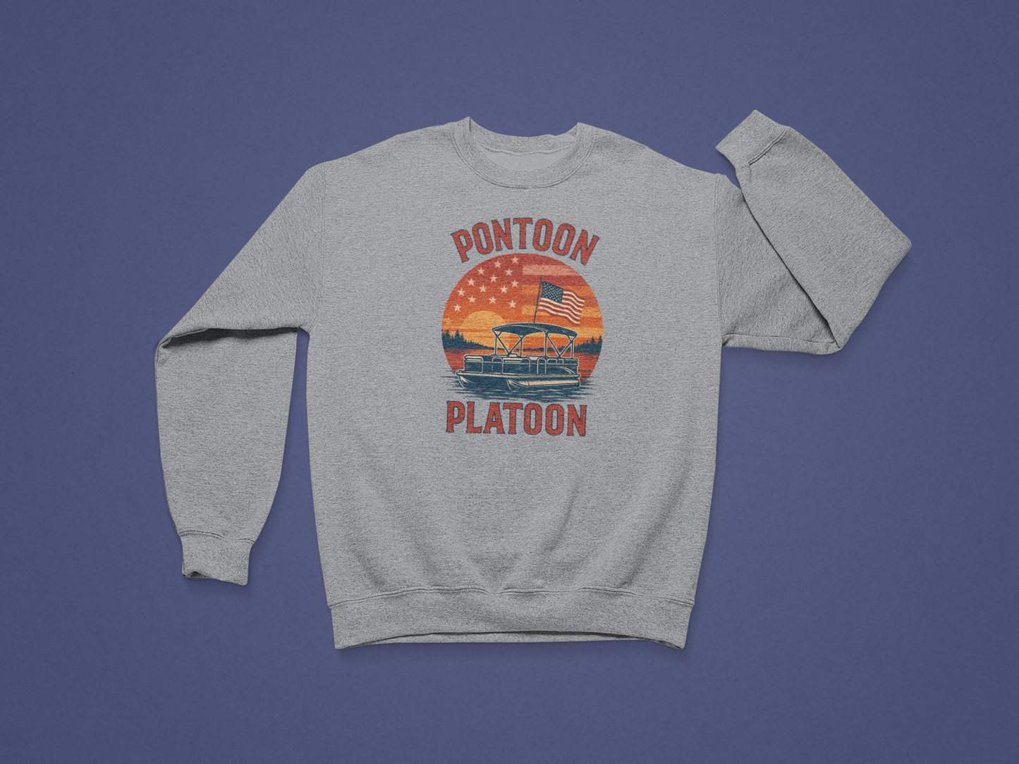 Pontoon Platoon Crewneck