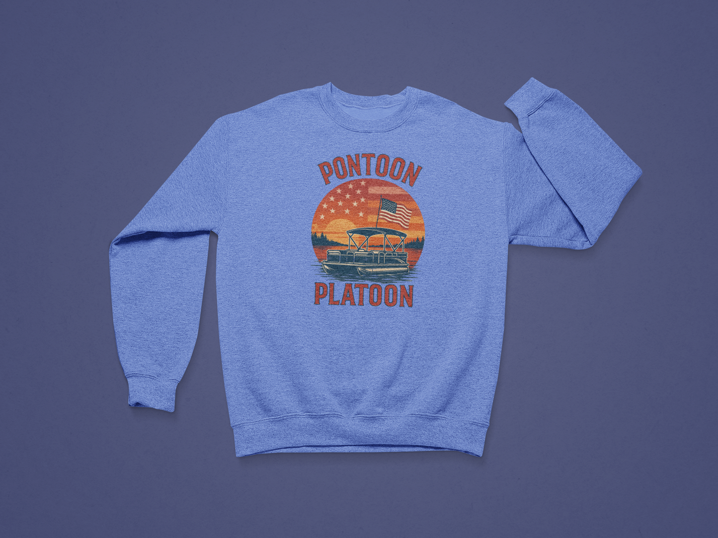 Pontoon Platoon Crewneck