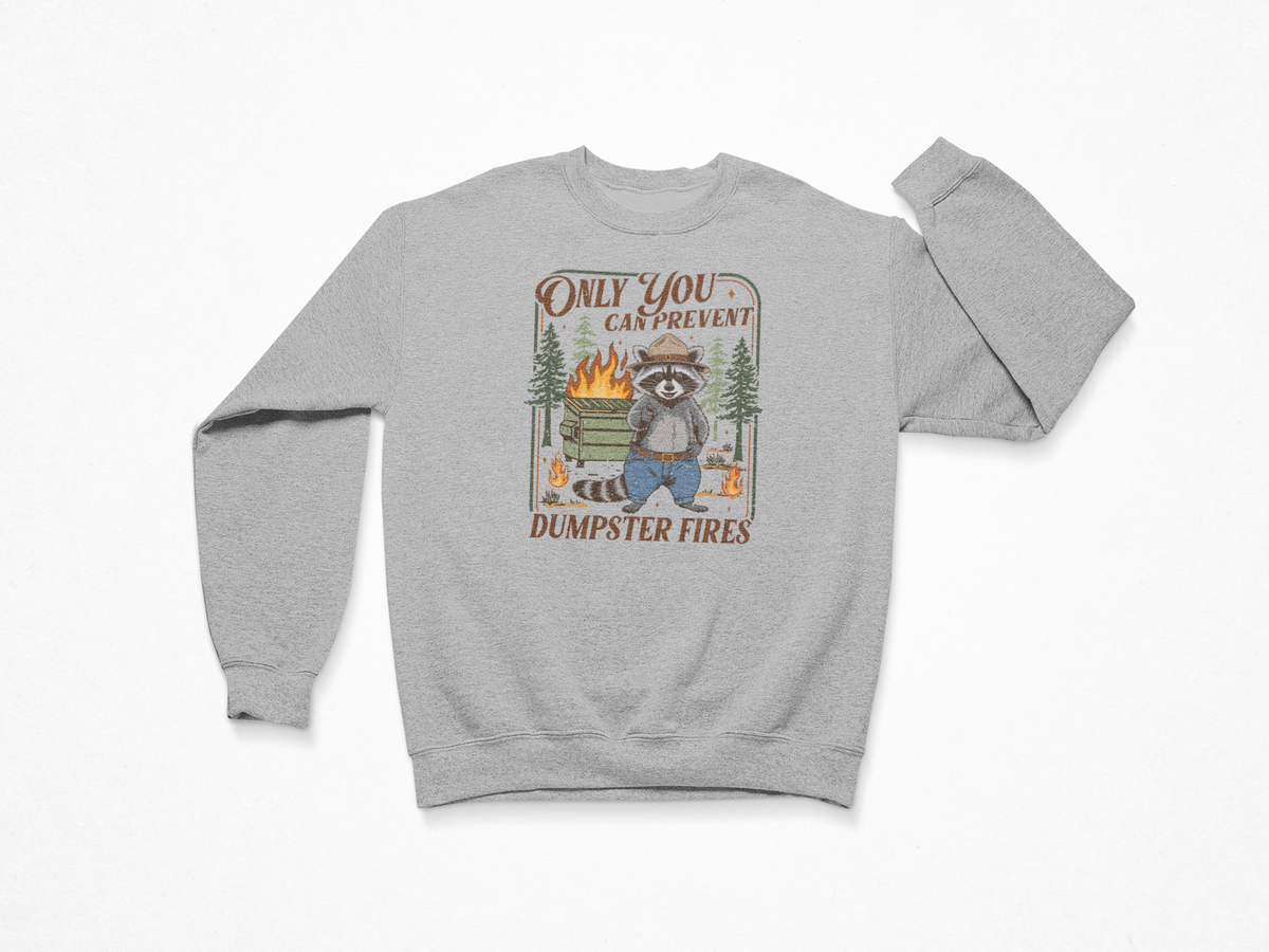 Dumpster Fire Ranger Crewneck