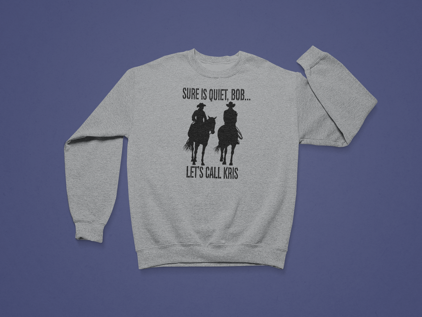 Sure is Quiet Crewneck