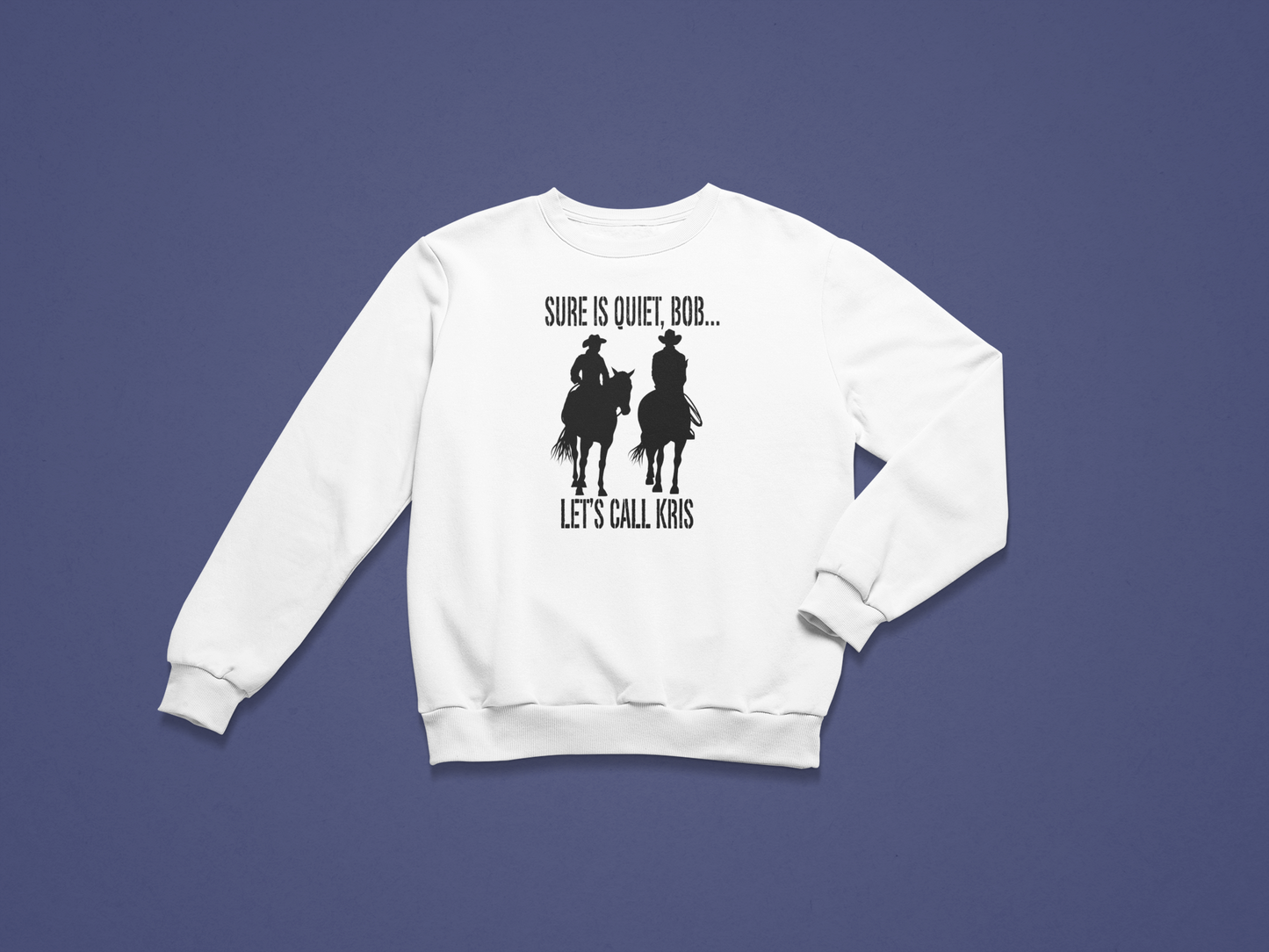 Sure is Quiet Crewneck