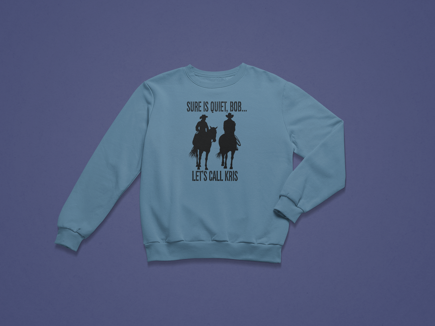 Sure is Quiet Crewneck