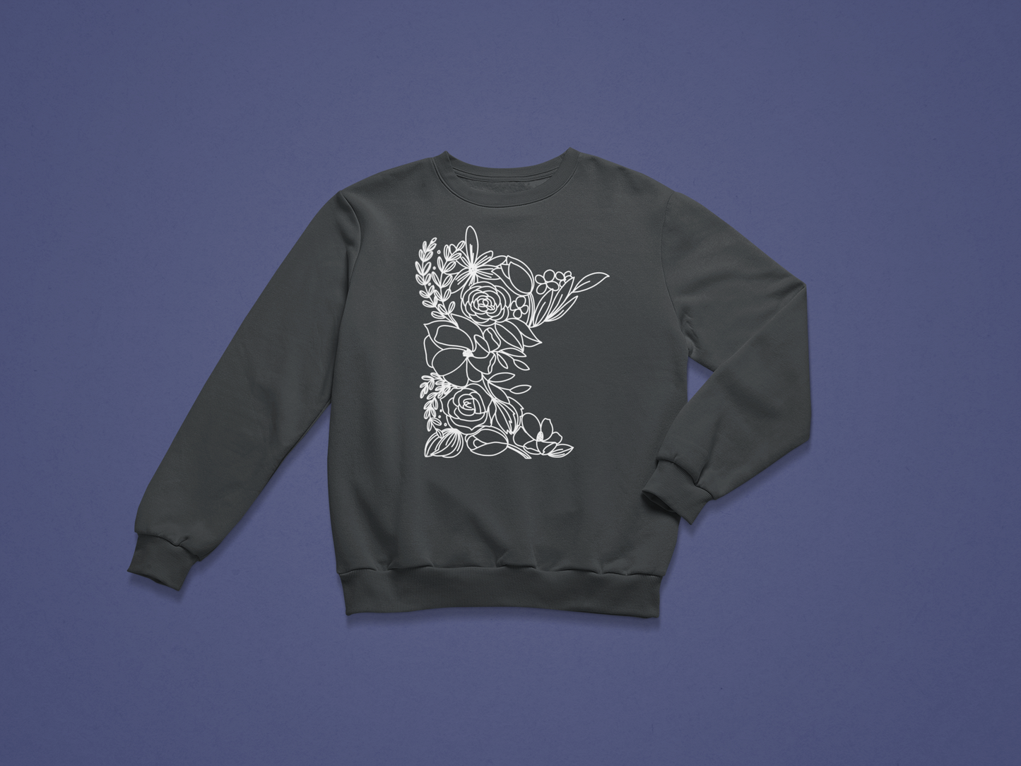 Petals of the North Star Crewneck Sweatshirt