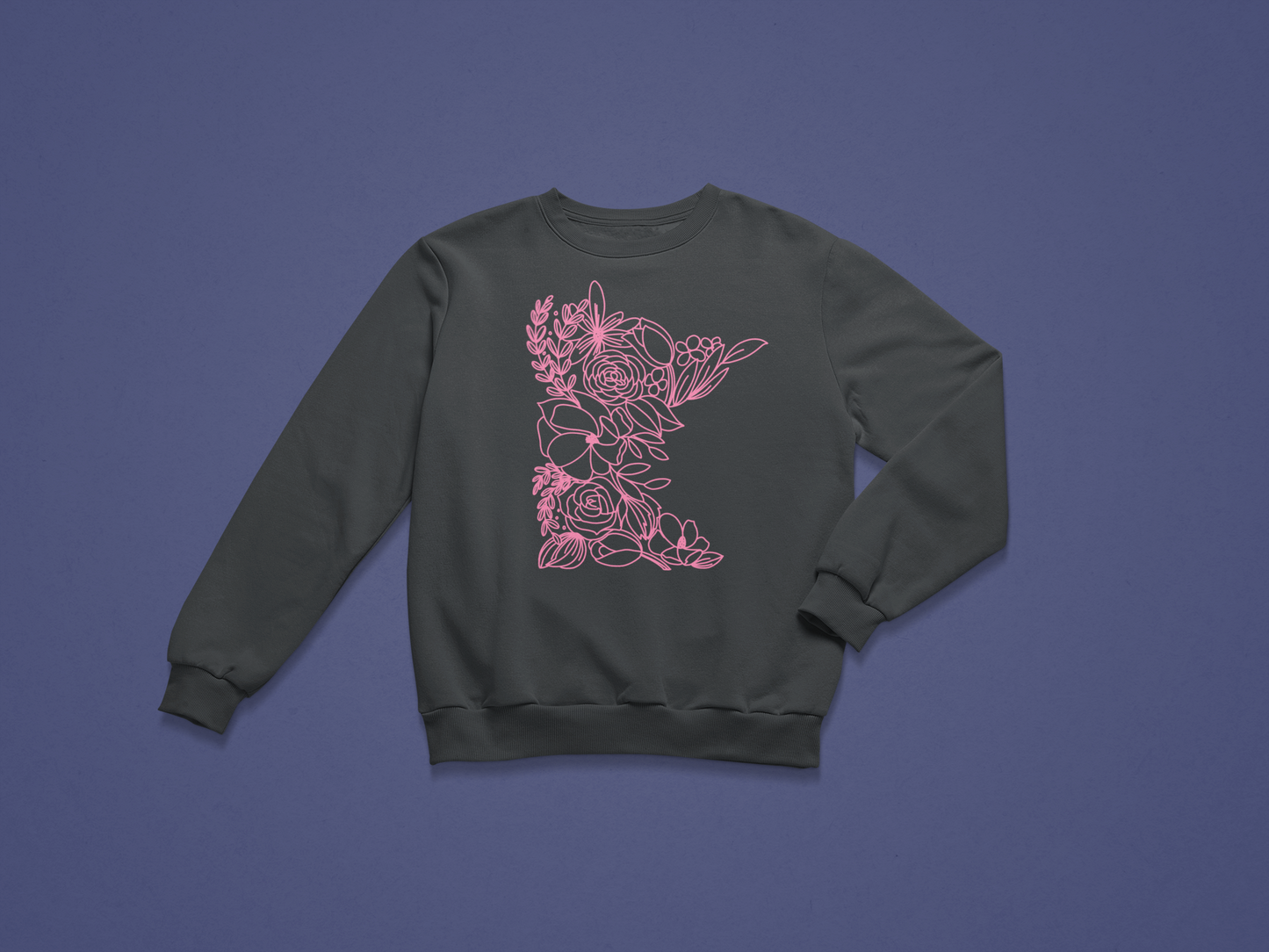 Petals of the North Star Crewneck Sweatshirt
