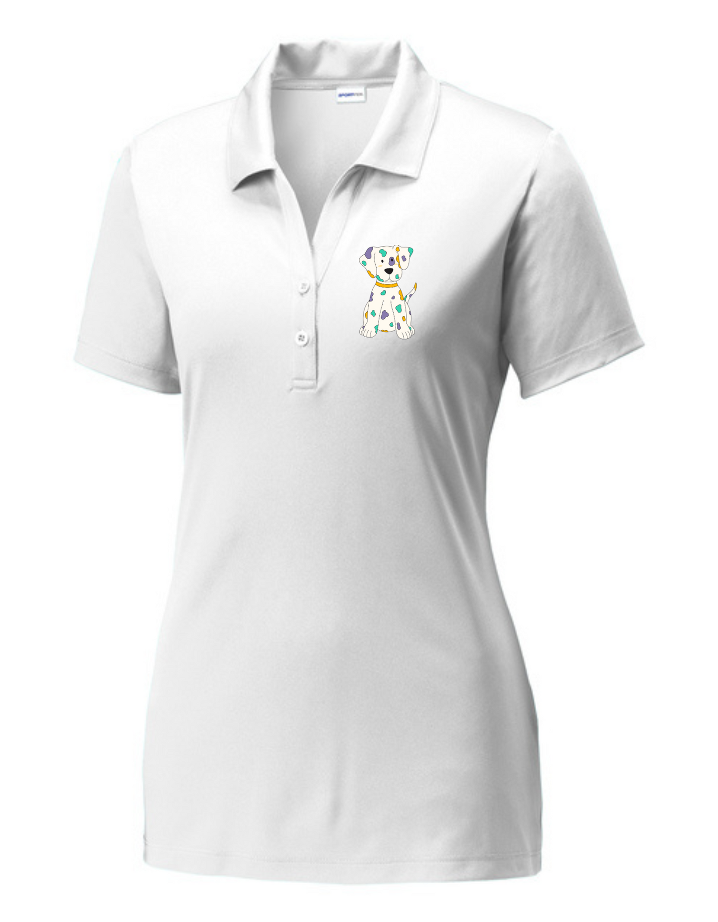 Women's Spot the Dog Performance Polo