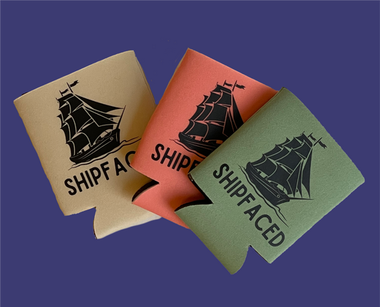 Shipfaced Can Koozie