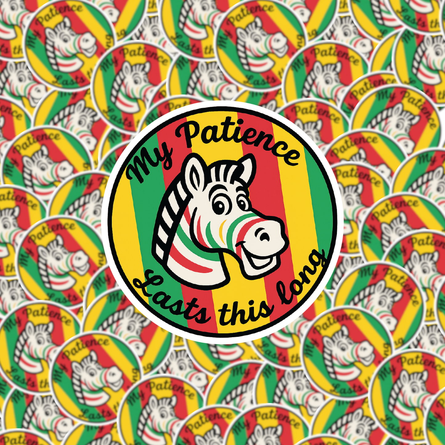 My Patients Lasts This Long Sticker