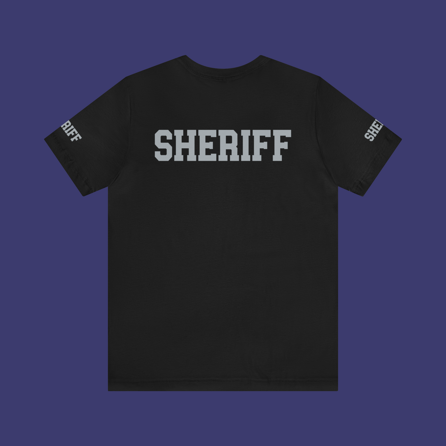 Sheriff T-Shirt with Old-Style Font