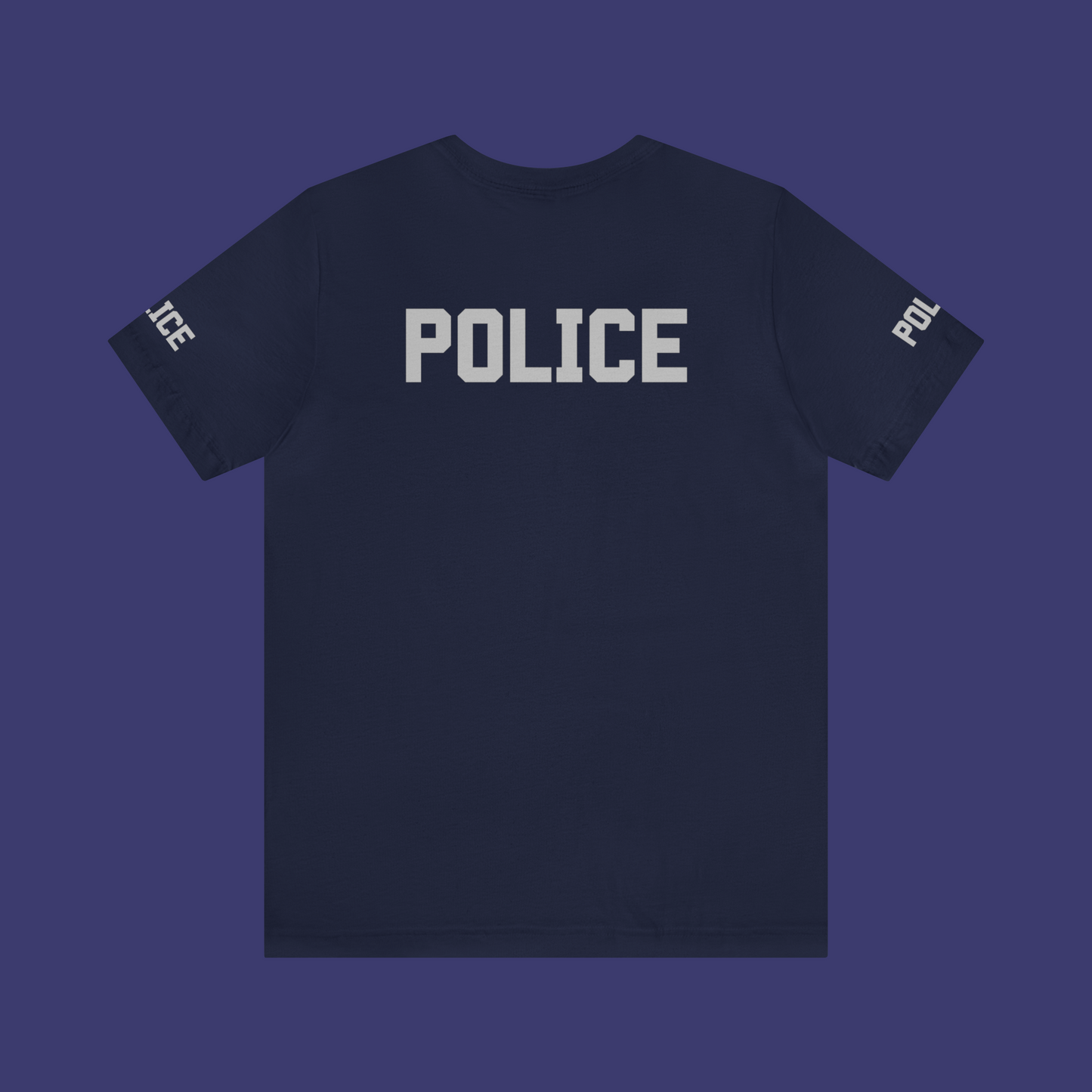Police T-Shirt with Old-Style Font