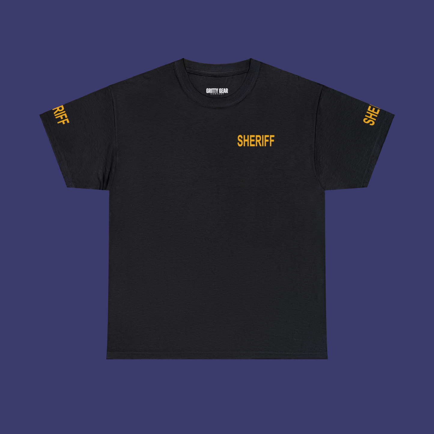 Sheriff T-Shirt with Modern Font