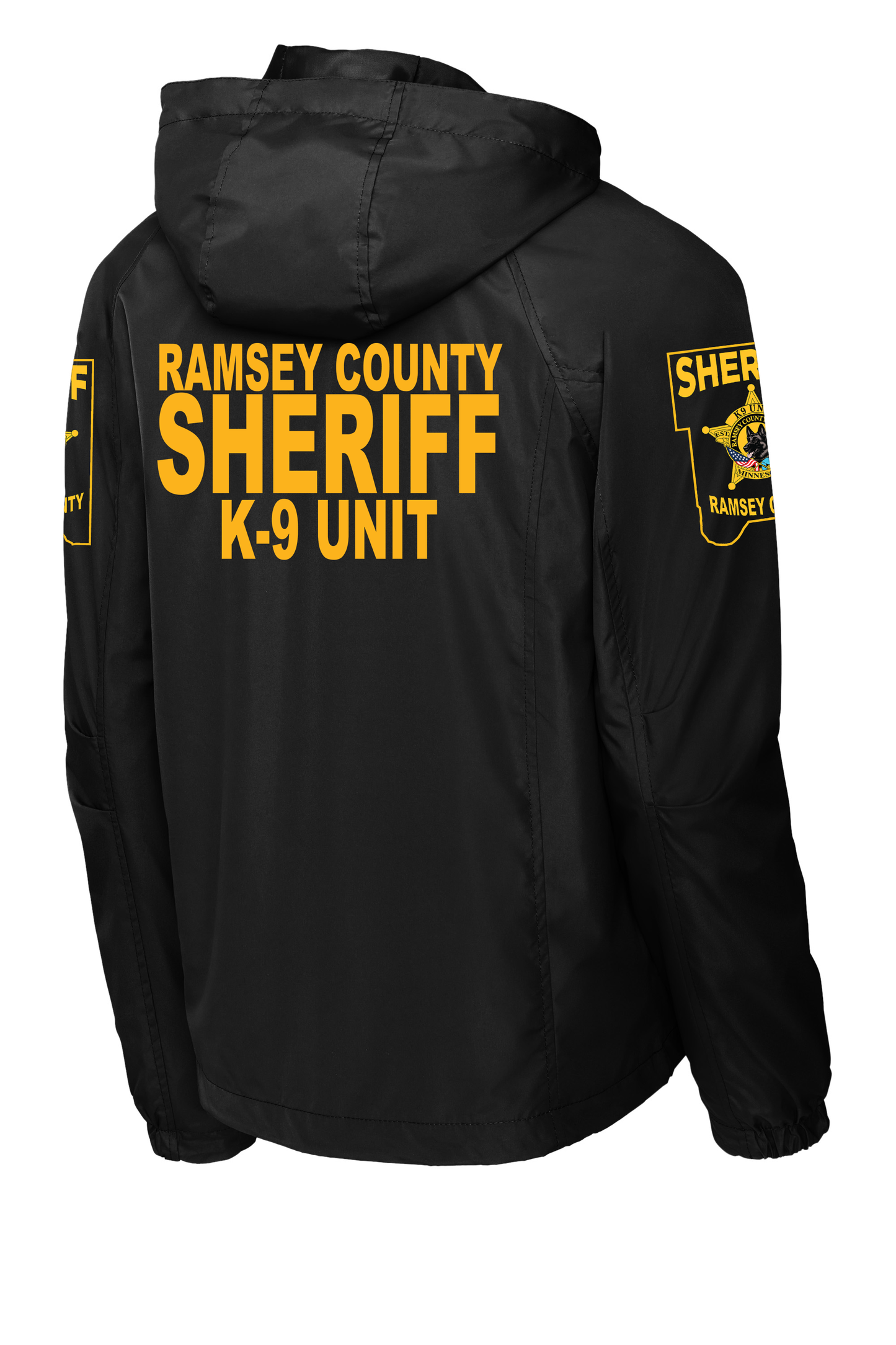 Hooded Raglan Jacket