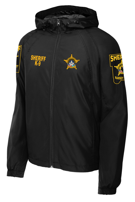 Hooded Raglan Jacket