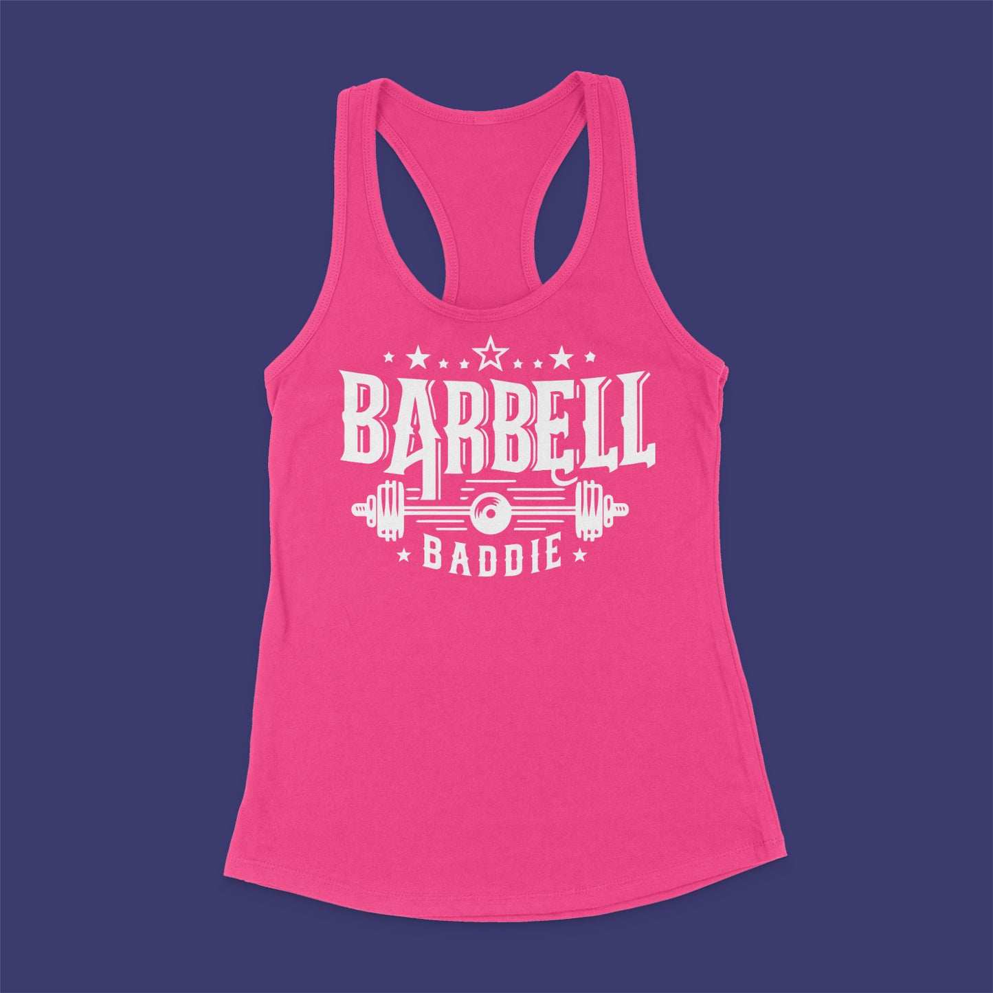 Ladies Barbell Baddie Tank