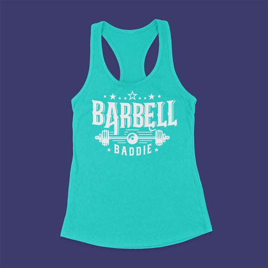 Ladies Barbell Baddie Tank