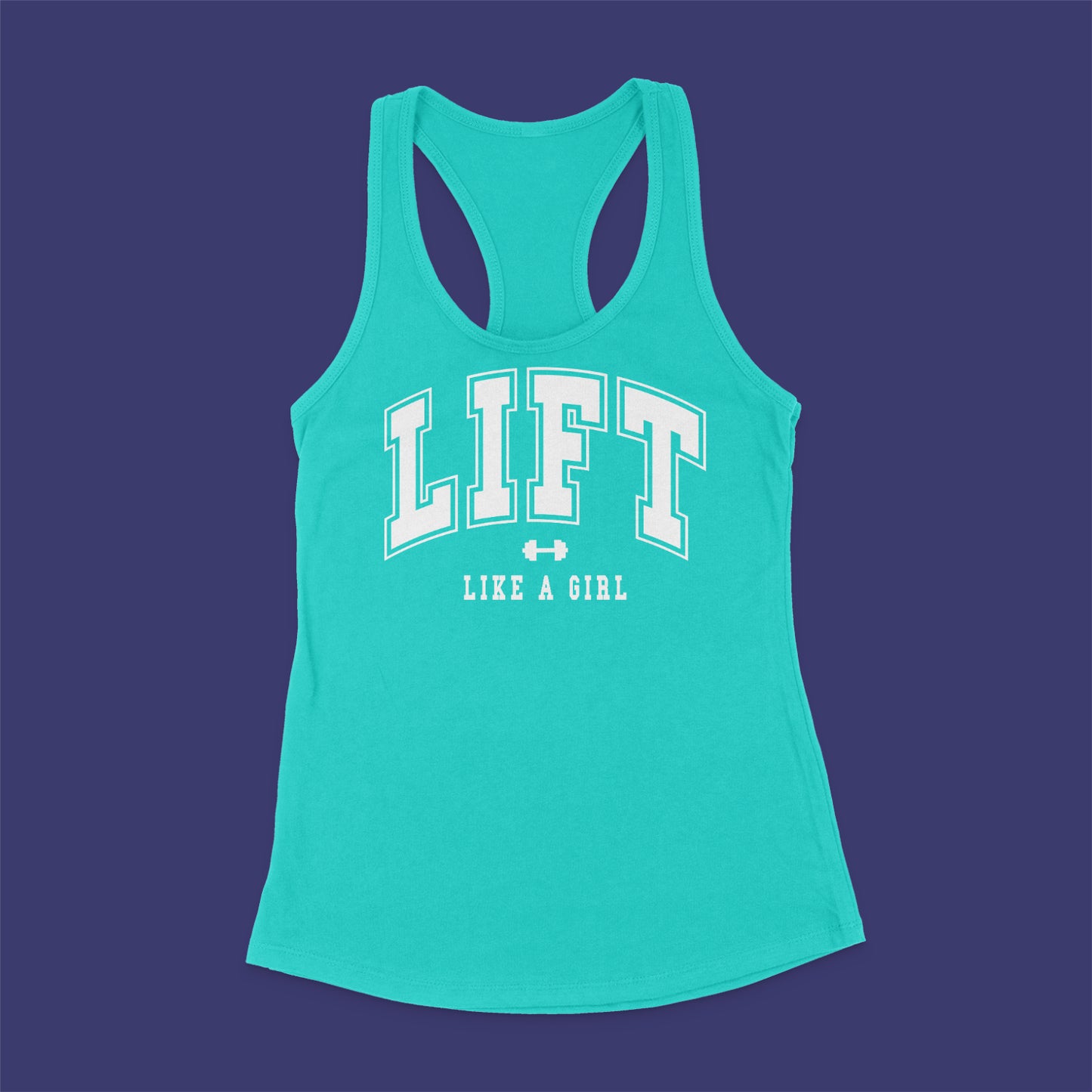 Ladies Lift Like A Girl Tank