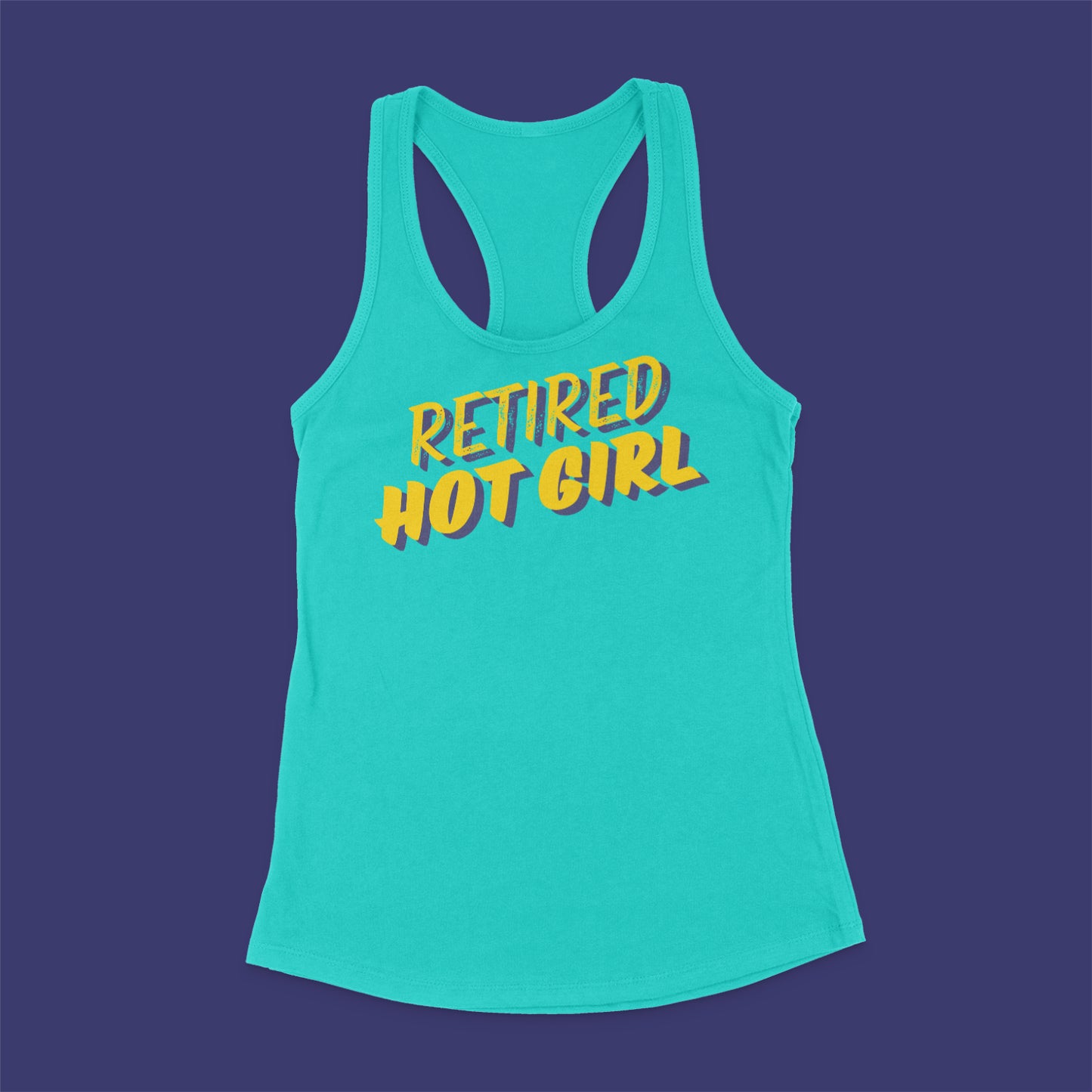 Ladies Retired Hot Girl Tank