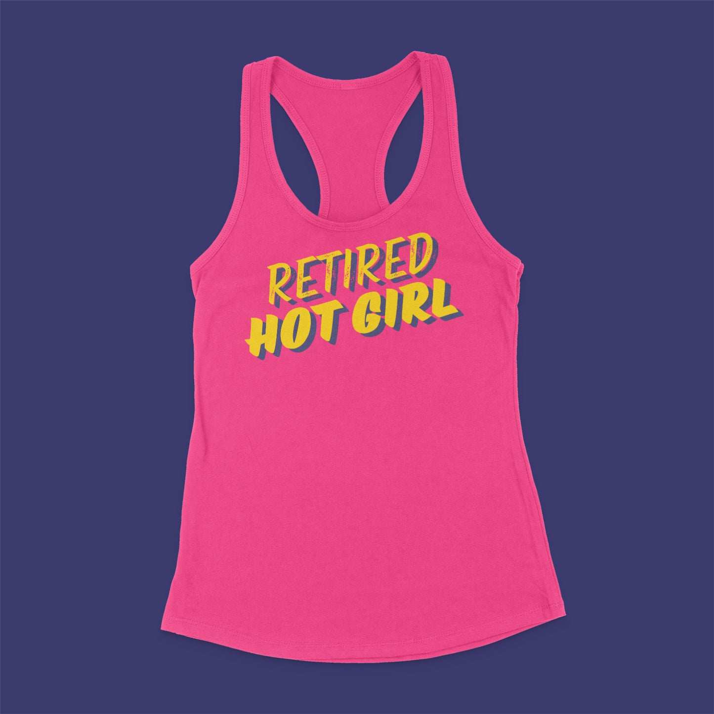 Ladies Retired Hot Girl Tank