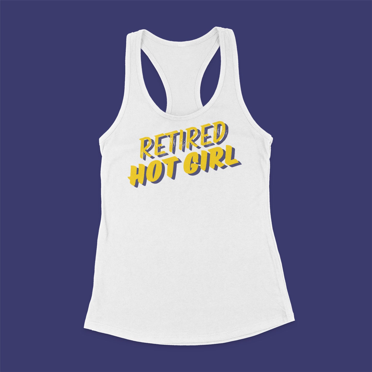 Ladies Retired Hot Girl Tank