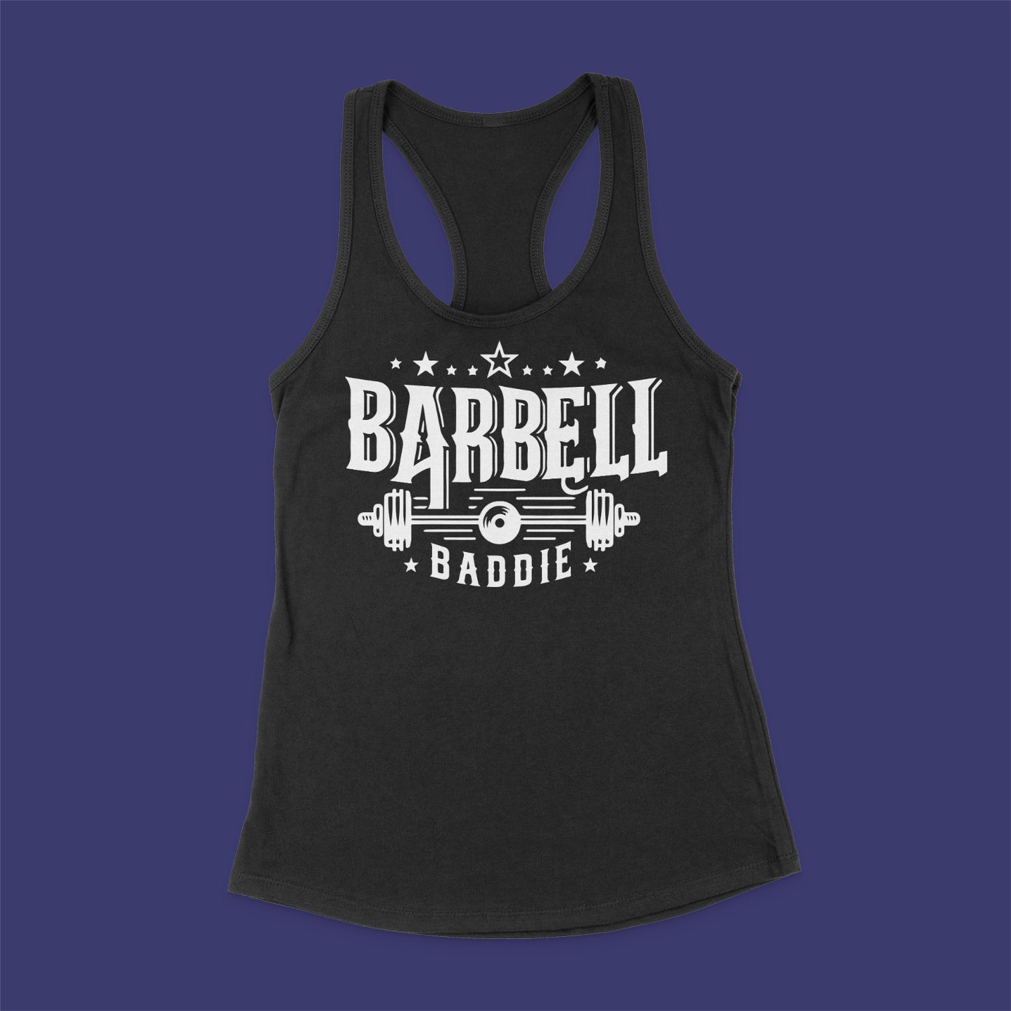 Ladies Barbell Baddie Tank