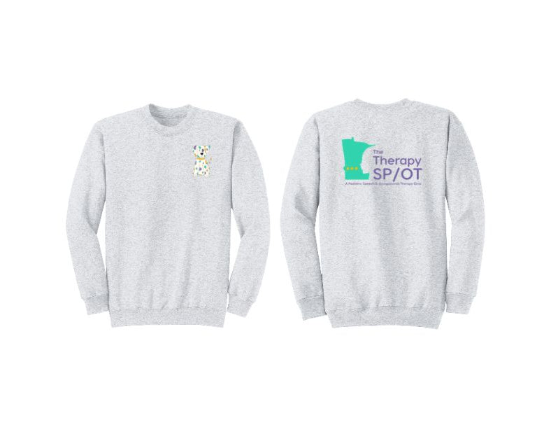 The Therapy Spot Crewneck with Spot