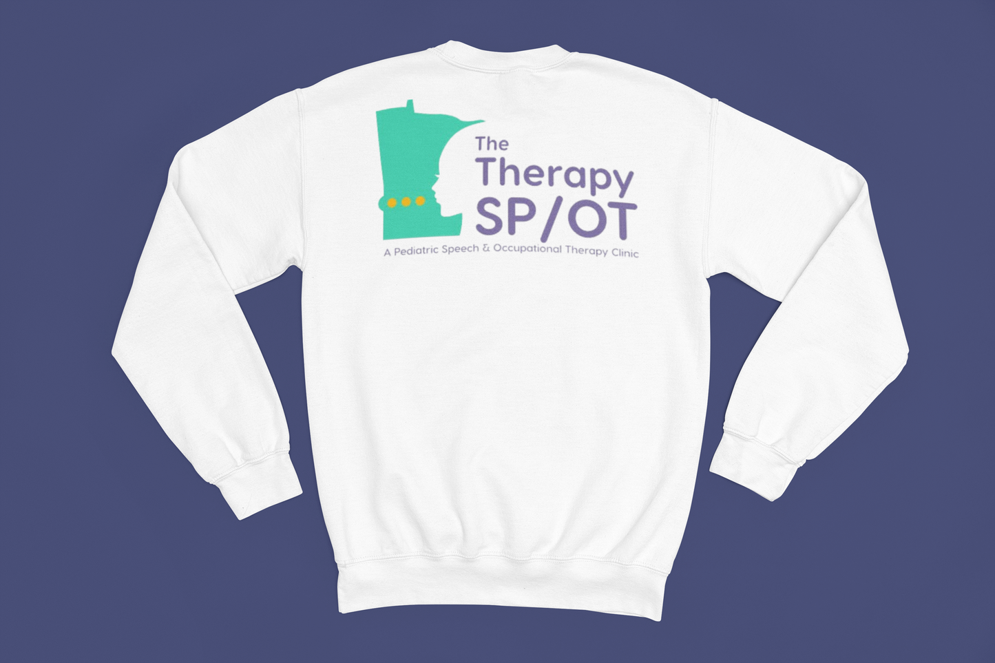 The Therapy Spot Crewneck with Spot