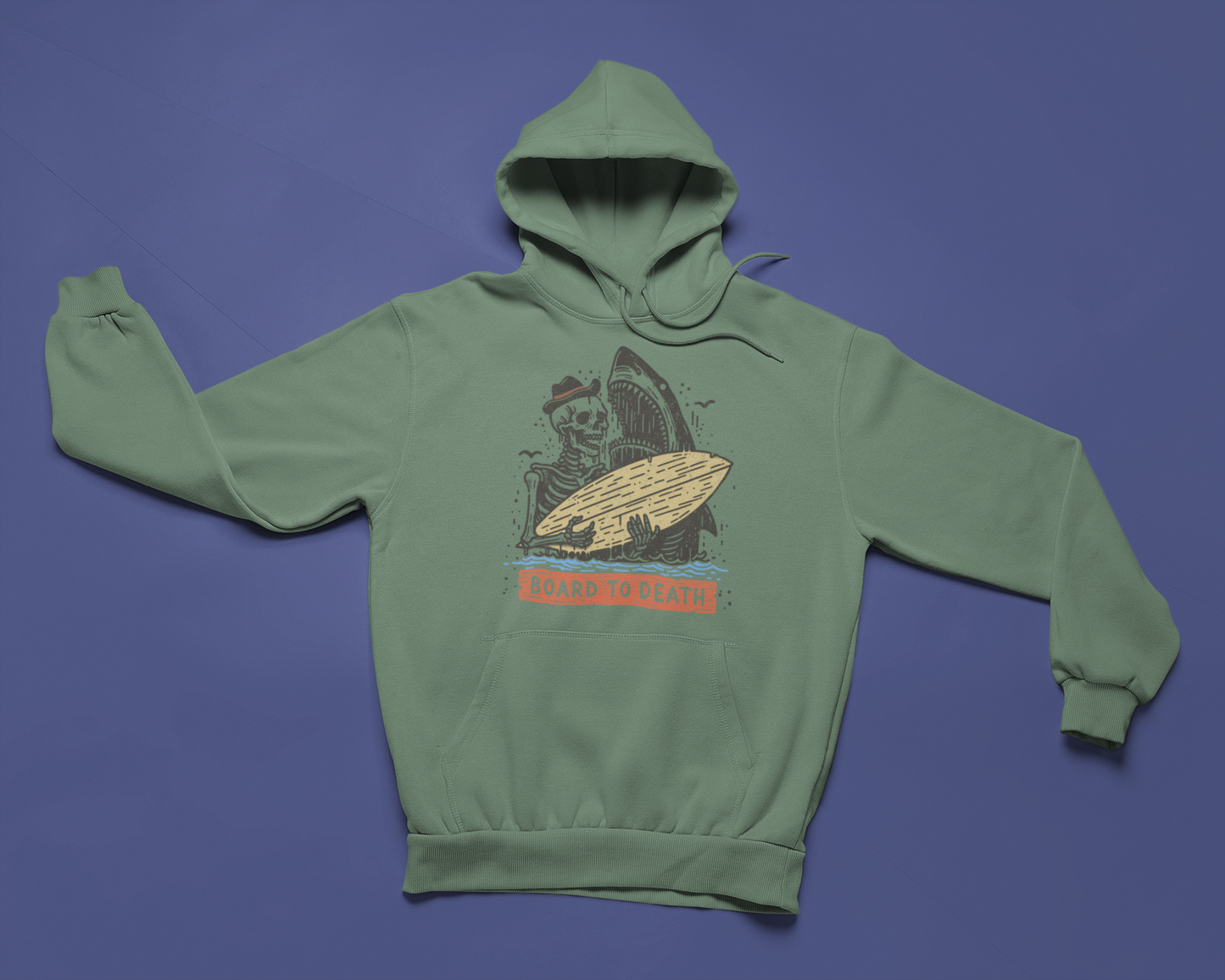 Board to Death Hoodie