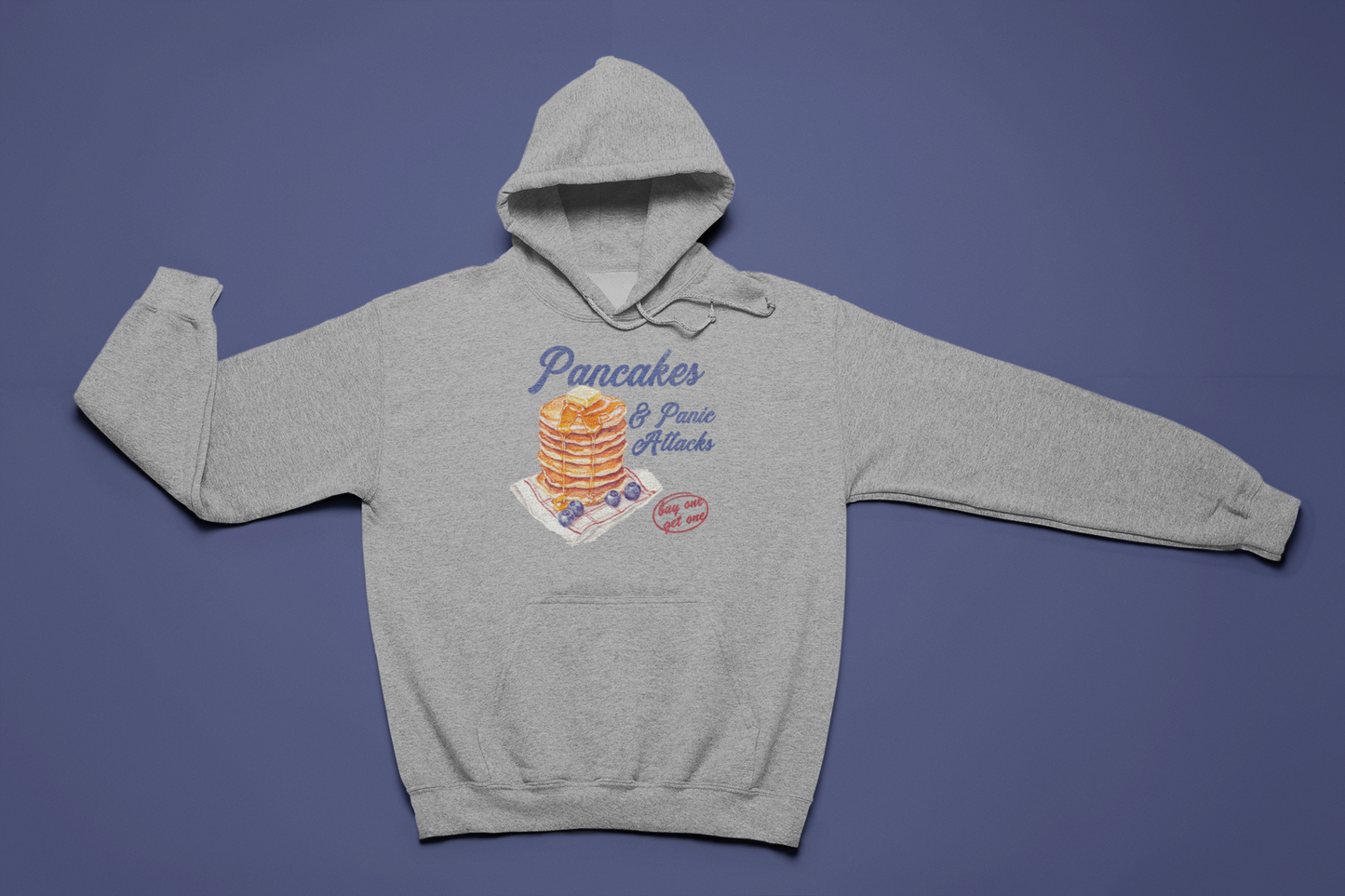 Pancakes & Panic Attacks Hoodie