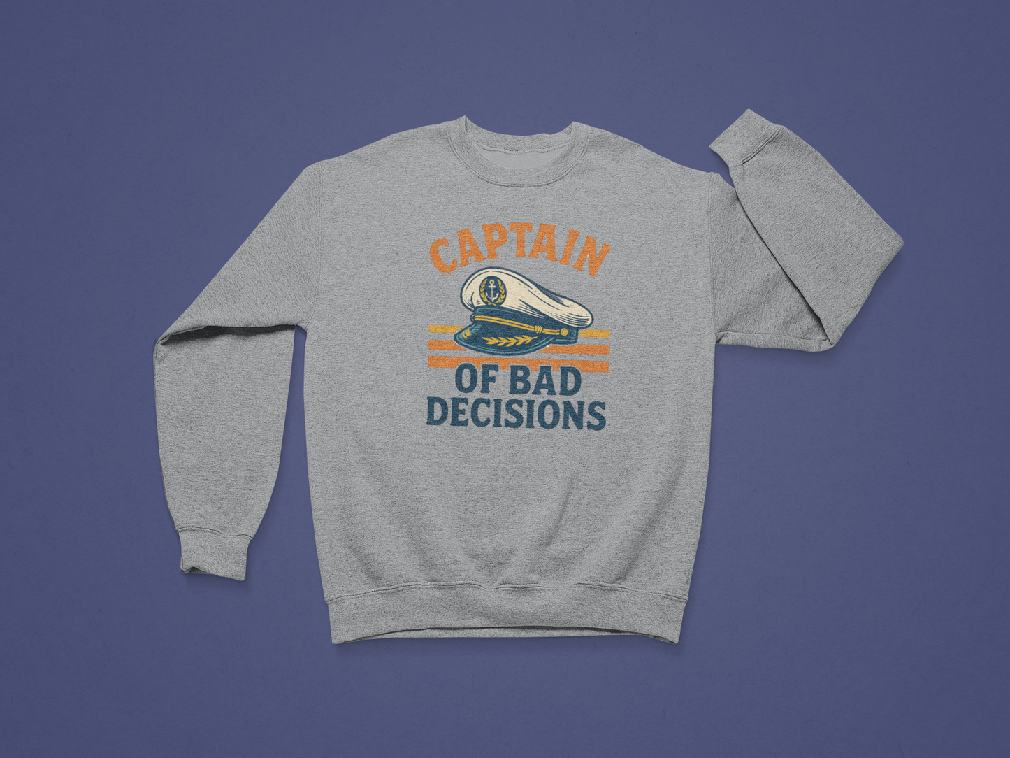 Captain of Bad Decisions Crewneck