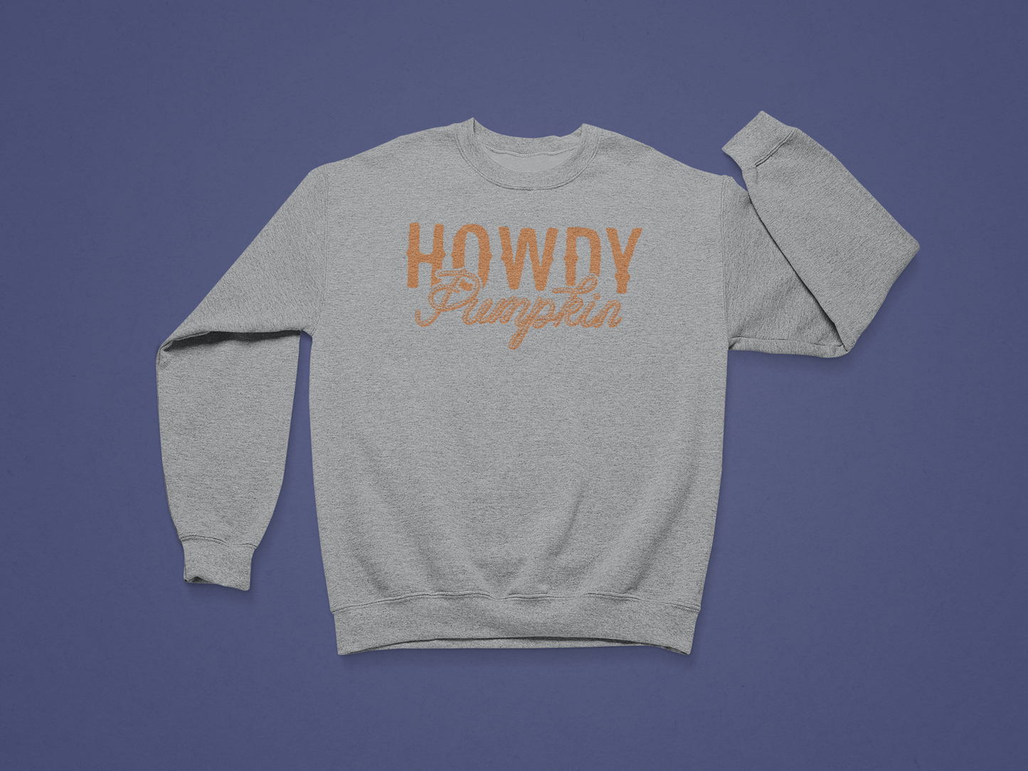 Howdy Pumpkin Crewneck Sweatshirt