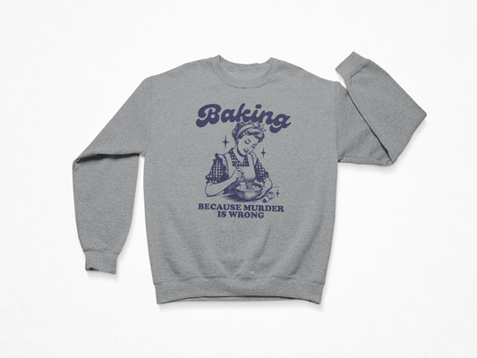 Whisking Justice Crewneck Sweatshirt
