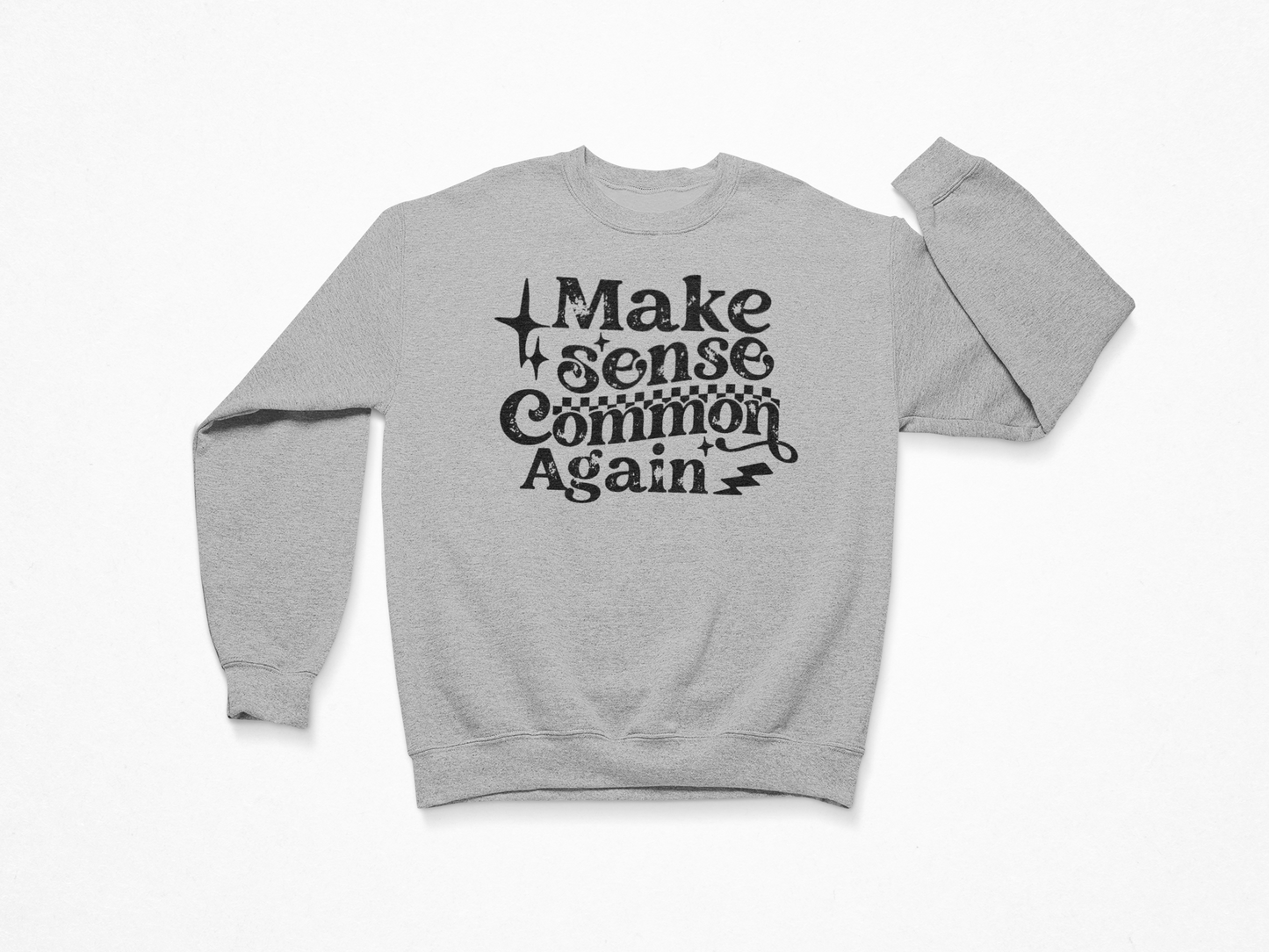 Common Sense Revival Crewneck
