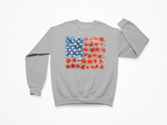 America in Bloom Crewneck