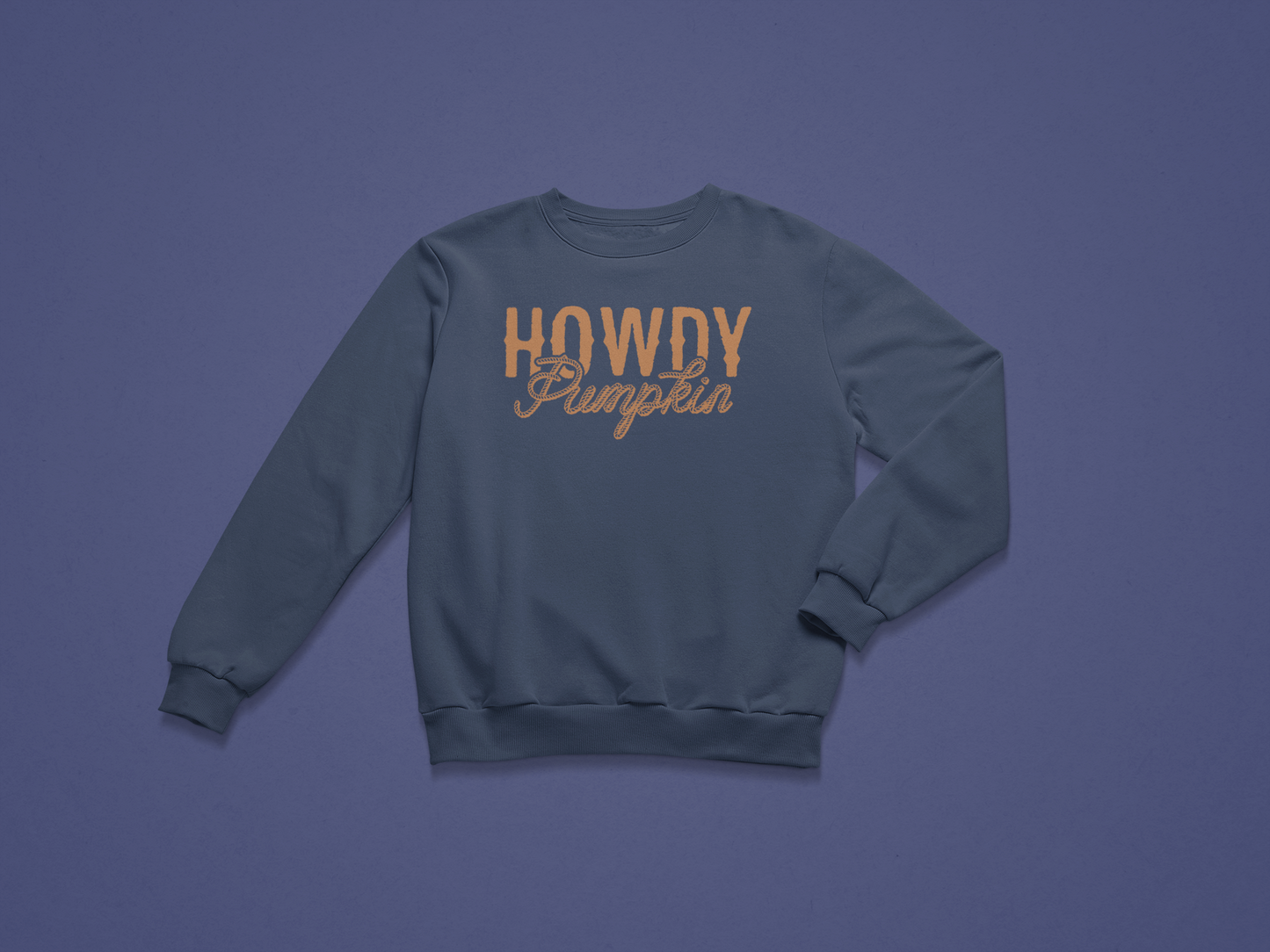 Howdy Pumpkin Crewneck Sweatshirt